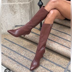 Dolce Vita Auggie Boots in Chocolate Leather